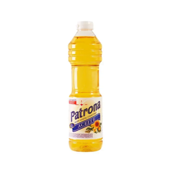 Aceite Vegetal de Girasol Patrona 800ml