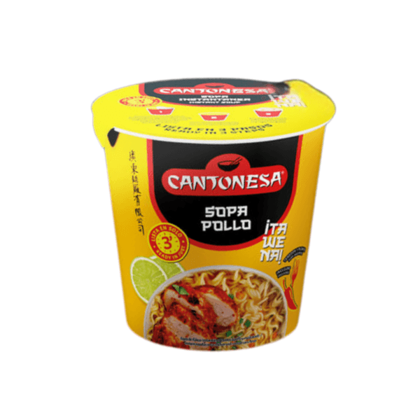 Sopa Instantánea de Pollo Cantonesa 65gr