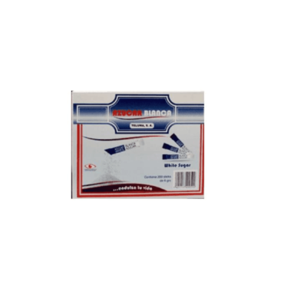 Azúcar Blanca en Sobres Teluma 6gr 200uds