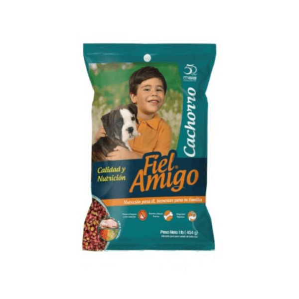 Alimento Para Perro Fiel Amigo Cachorro Bolsa 1lb