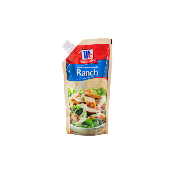 Aderezo Ranch McCormick Doypack 180gr