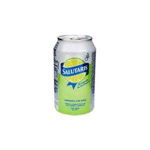 Agua Mineral sabor Limón Salutaris Lata 355ml