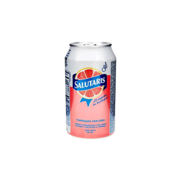 Agua Mineral sabor Toronja Salutaris Lata 355ml