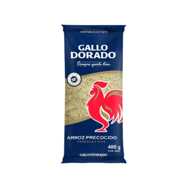 Arroz Precocido Gallo Dorado 400gr