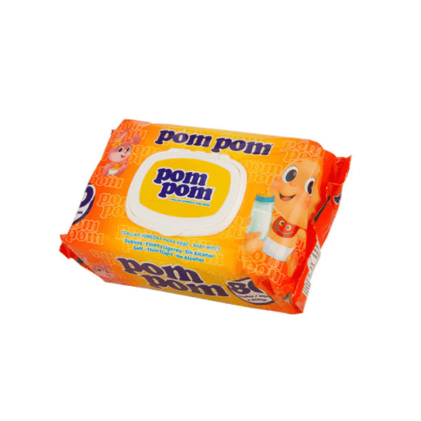 Toallas Húmedas para Bebé Pom Pom 80uds