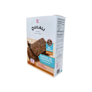 Barras de Amaranto y Chocolate Sin Azúcar Quilali 6uds