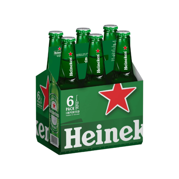 Cerveza Heineken 6Pack Botella 355ml