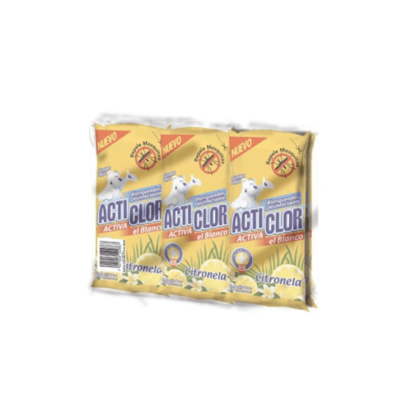 Cloro Blanqueador de Citronela Acticlor 6uds 210ml