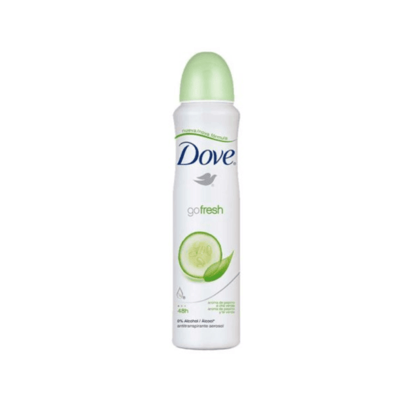 Desodorante de Pepino en Aerosol Dove Go Fresh 150ml