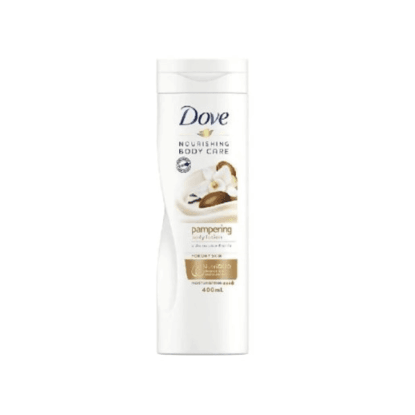 Crema Corporal con Aceite de Karité y Vainilla Dove Pampering 400ml