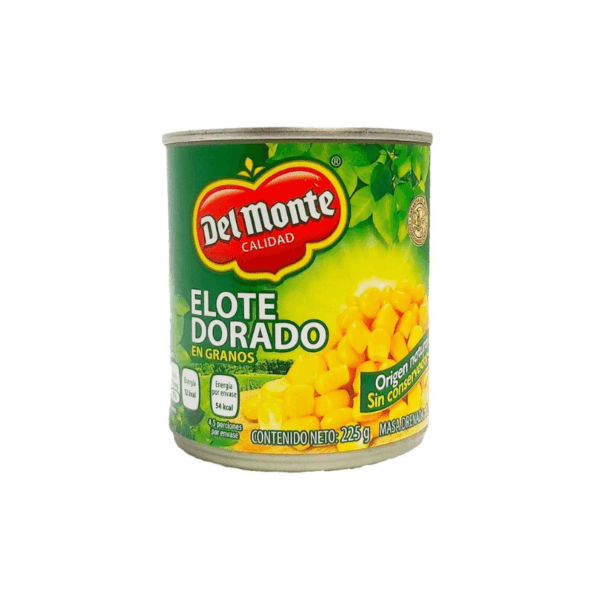 Elote Dorado Enlatado Del Monte 225gr