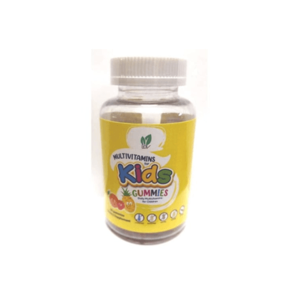 Gomitas Multivitamínicas de Frutas para Niños Lev 60uds