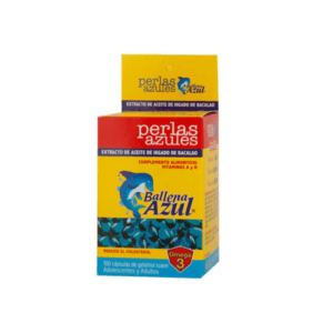 Omega 3 en Cápsulas Perlas Azules Ballena Azul 100uds