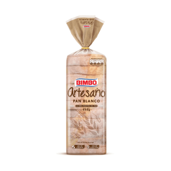 Pan Sándwich Blanco Artesano Bimbo 535gr