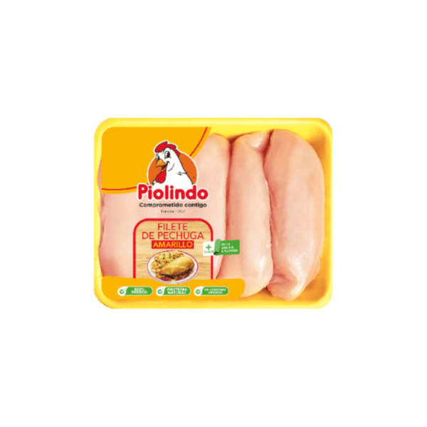 Filete de Pechuga de Pollo Amarillo Piolindo 1lb