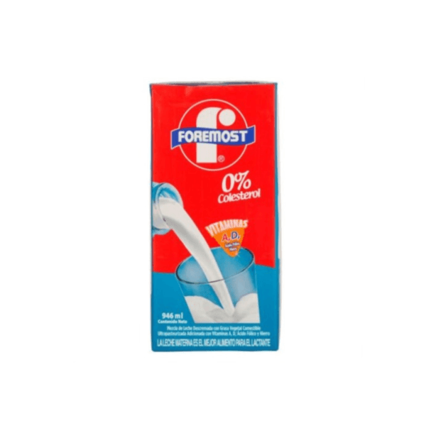 Leche Líquida Descremada UHT Foremost 946ml