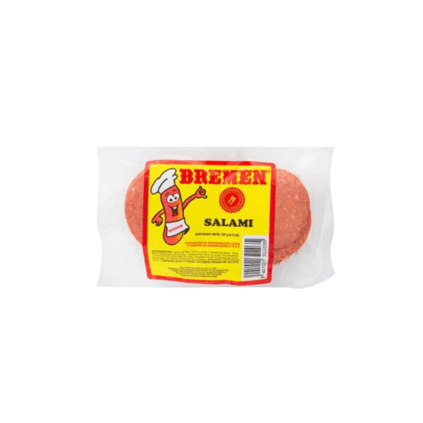 Salami Rebanado Bremen 227gr