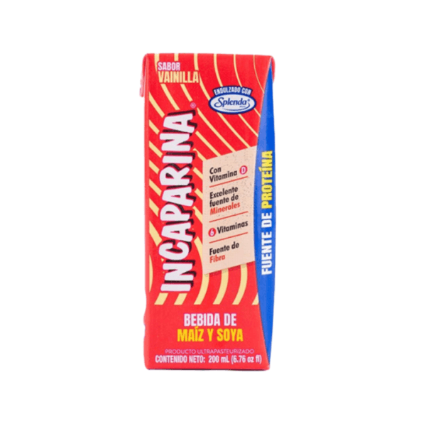 Bebida de Maíz y Soya de Vainilla Incaparina con Splenda® 200ml