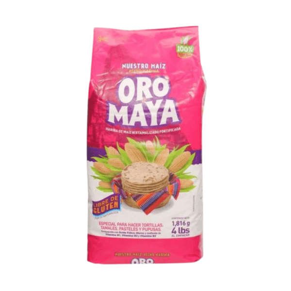 Harina de Maíz Oro Maya 4lb