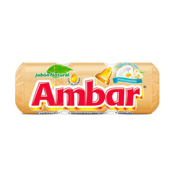 Jabón de Lavandería Amarillo de Manzanilla y Coco Ambar 3uds 1140gr