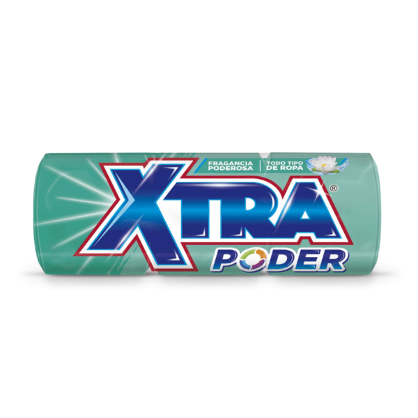 Jabón de Lavandería Azul para Todo tipo de Ropa Xtra Poder 3uds 1200gr