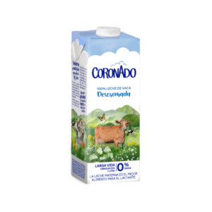 Leche Líquida Descremada UHT Coronado 1lt