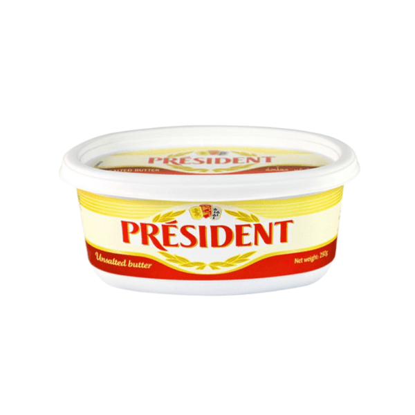 Mantequilla sin Sal Président 250gr