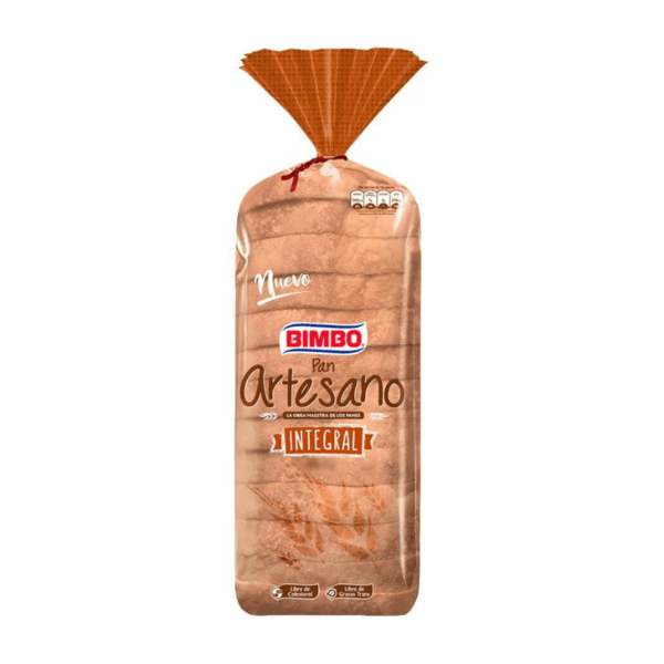 Pan Sándwich Integral Artesano Bimbo 535gr