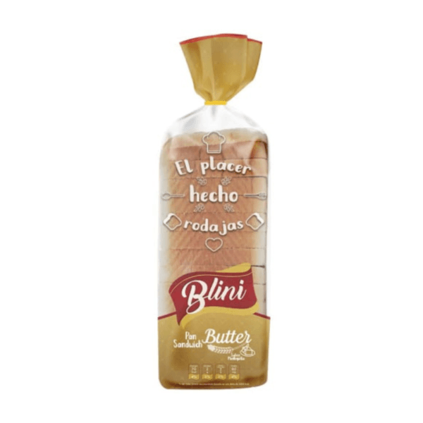 Pan Sándwich con Mantequilla Blini Buttertouch 550gr