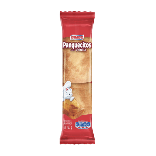 Panquesitos de Vainilla Bimbo 100gr 2uds