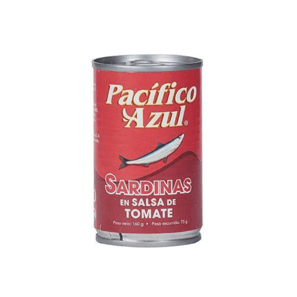 Sardinas en Salsa de Tomate Enlatadas Pacífico Azul 160gr