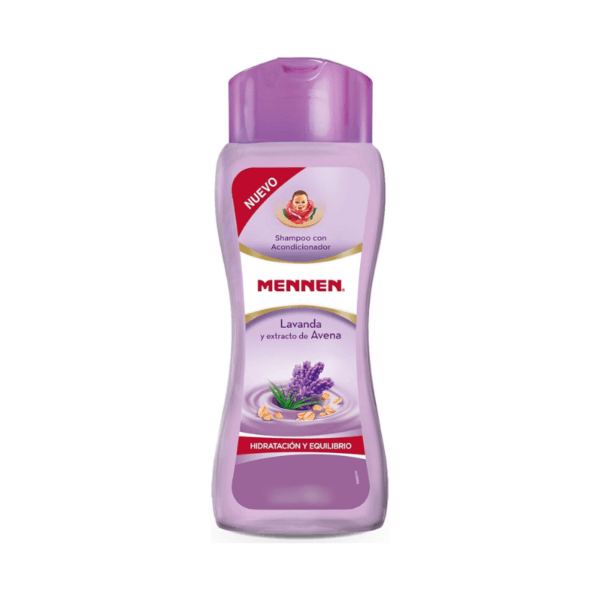 Shampoo con Acondicionador de Lavanda y Avena para Bebé Mennen 200ml