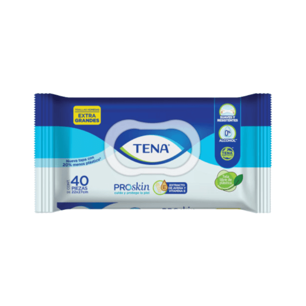 Toallas Húmedas Extra Grandes Tena 40uds