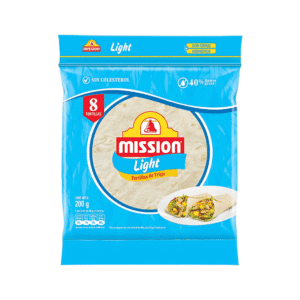 Tortillas de Harina Light Mission 8uds 200gr