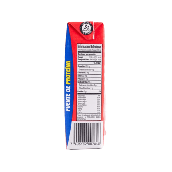 Bebida de Maíz y Soya de Vainilla Incaparina con Splenda® 200ml - Imagen 2