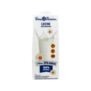 Leche Líquida Descremada UHT Dos Pinos 1lt