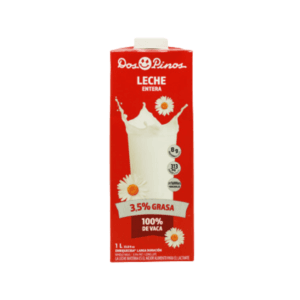 Leche Líquida Entera UHT Dos Pinos 1lt
