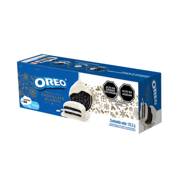 Galletas Oreo Cubiertas de Chocolate Blanco 131gr