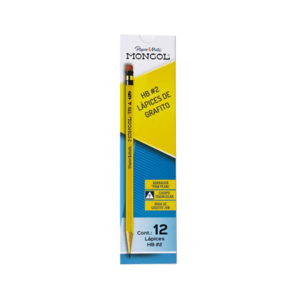 Lápiz Moncol PaperMate 12uds
