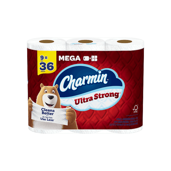 Papel Higiénico Mega Charmin Ultra Strong 9uds