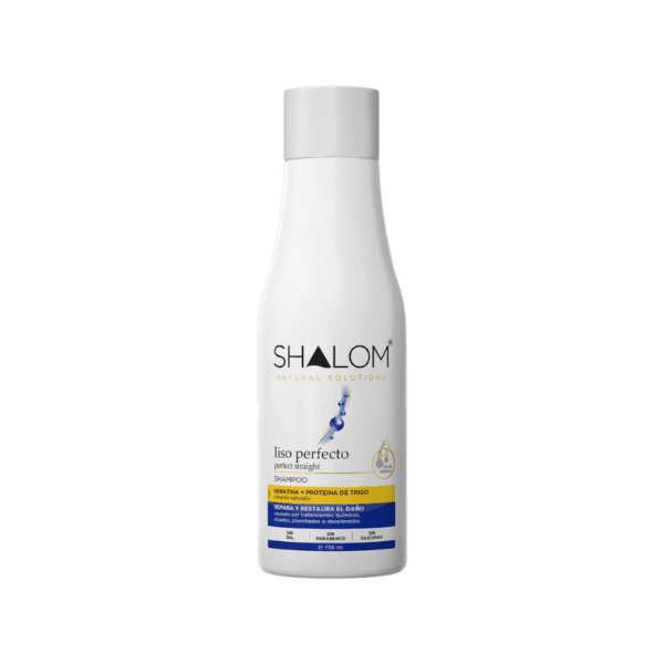 Shampoo de Keratina y Proteína de Trigo Shalom Liso Perfecto 735ml
