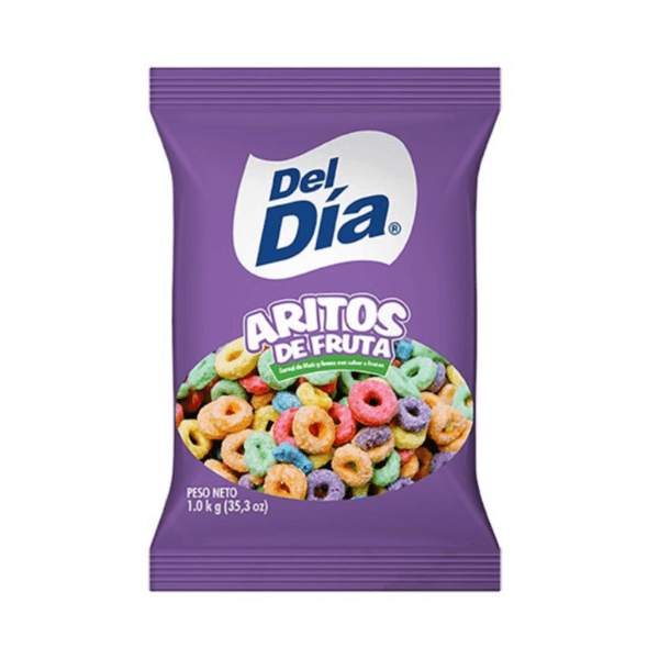 Cereal Aritos de Fruta Del Día 1kg