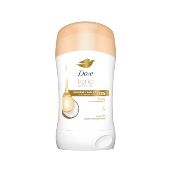 Desodorante de Coco en Barra Dove Tono Uniforme 45gr