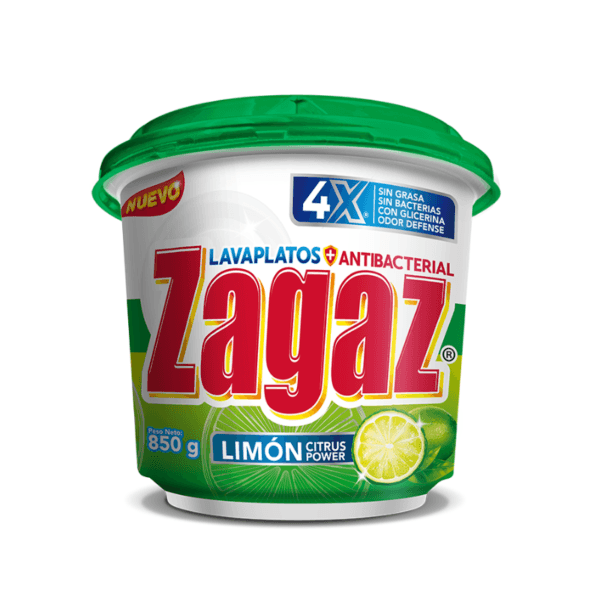 Jabón Lavaplatos olor a Limón Zagaz Citrus Power 850gr