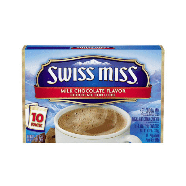 Mezla de Chocolate con Leche Caliente en Sobre Swiss Miss 10uds 280gr