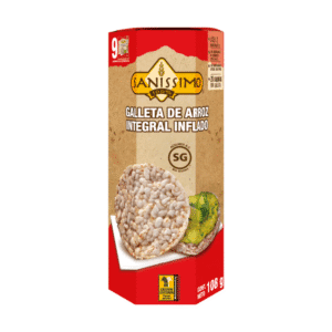 Galletas de Arroz Integral Sanissimo 108gr 9uds