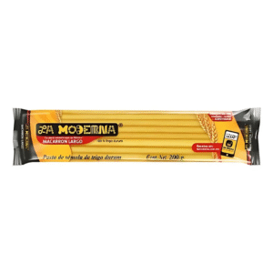 Pasta de Macarrón Largo La Moderna 200gr
