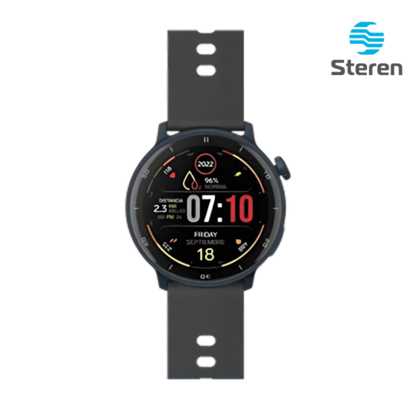Smart Watch Bluetooth Touch AMOLED con GPS 1.4” 3 ATM 22mm SMW-3000 Steren