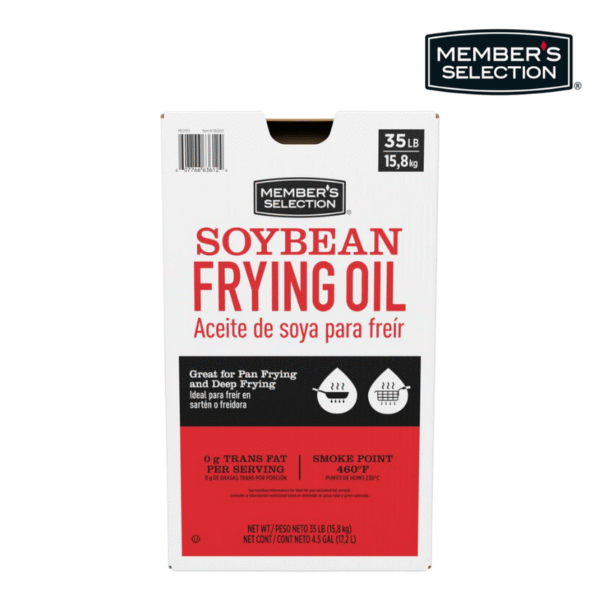Aceite de Soya para Freír Member's Selection 4.5gal