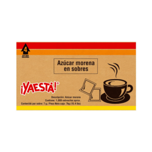 Azúcar Morena en Sobres ¡Ya Está! 1000uds